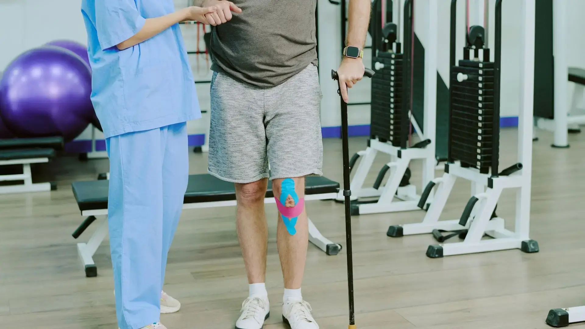 Post-surgical knee replacement and ACL reconstruction rehabilitation at Physio Cure Point